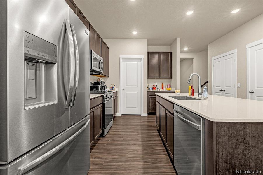 Furnished interior view inside a new home in , Colorado Springs (Image 27).