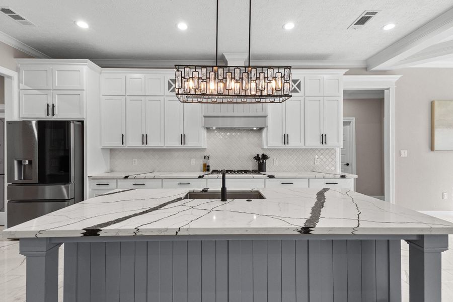 Furnished interior view inside a new home in , Beaumont (Image 36).