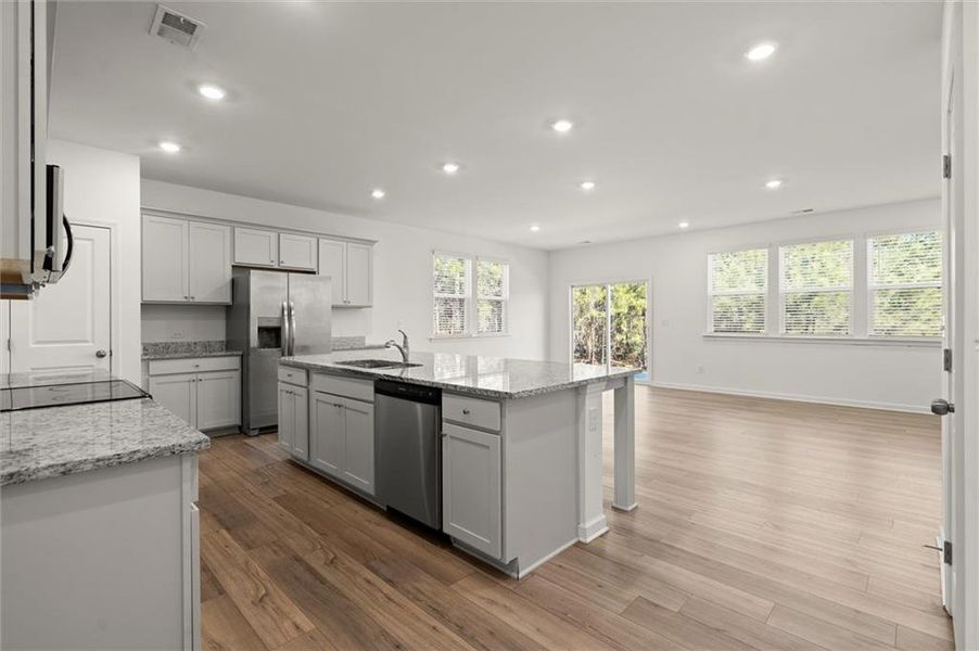 Furnished interior view inside a new home in Residences at Gateway, Bethlehem (Image 9).