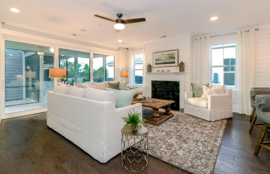 Furnished interior view inside a new home in Nexton, Summerville (Image 13).