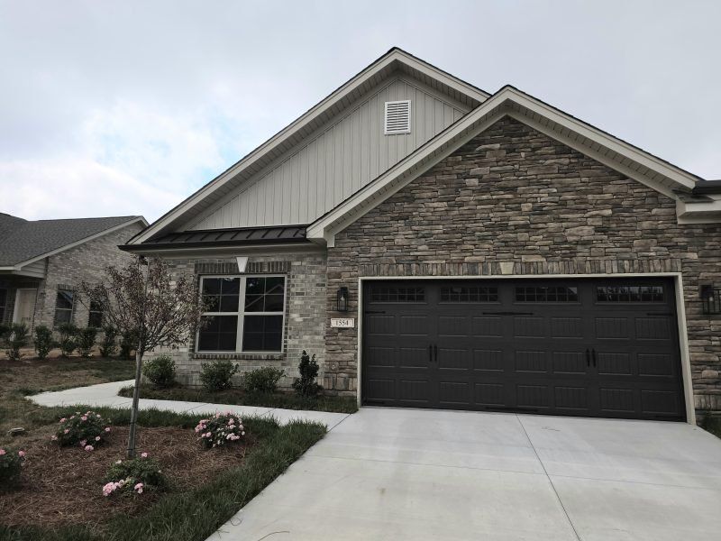 Representative exterior photo of a completed home built from the Franklin by Keystone Homes NC in Northborough, Colfax, NC (Image 27).