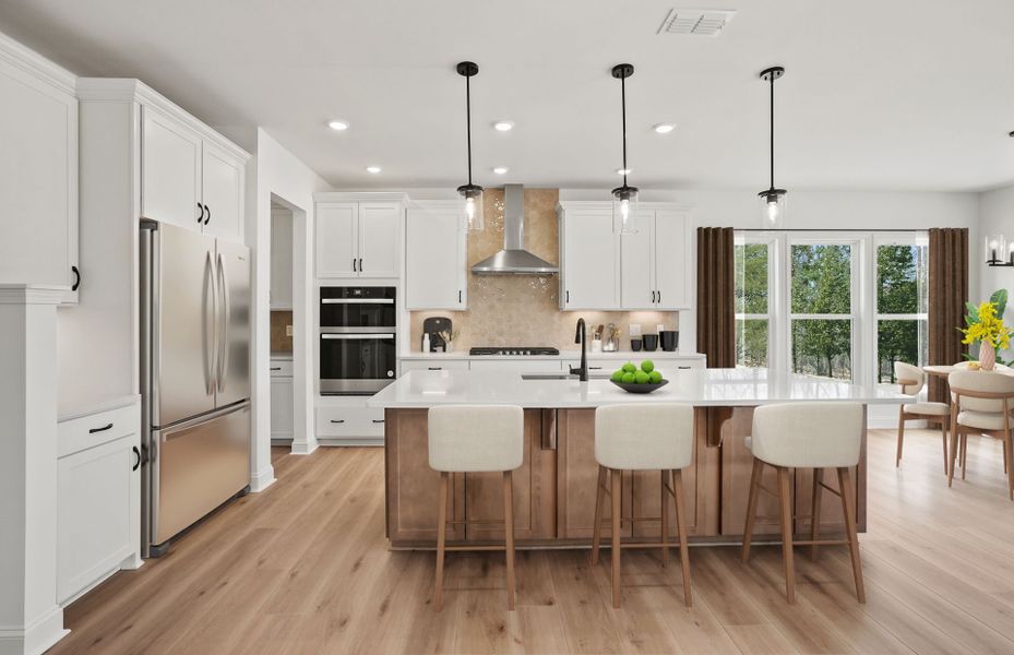 Furnished interior view inside a new home in Kinsdale, Lancaster (Image 13).