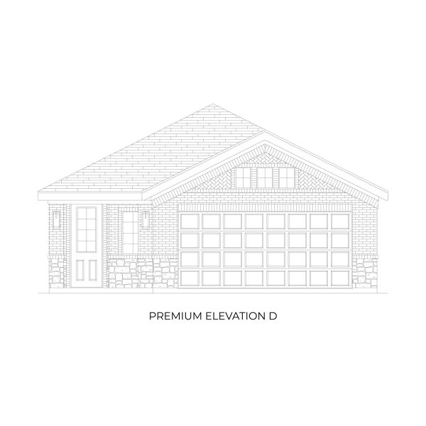 Representative rendering of the exterior for the Taylor Select F by First Texas Homes (Image 9). Representative rendering of the exterior for the Taylor Select F by First Texas Homes (Image 9).