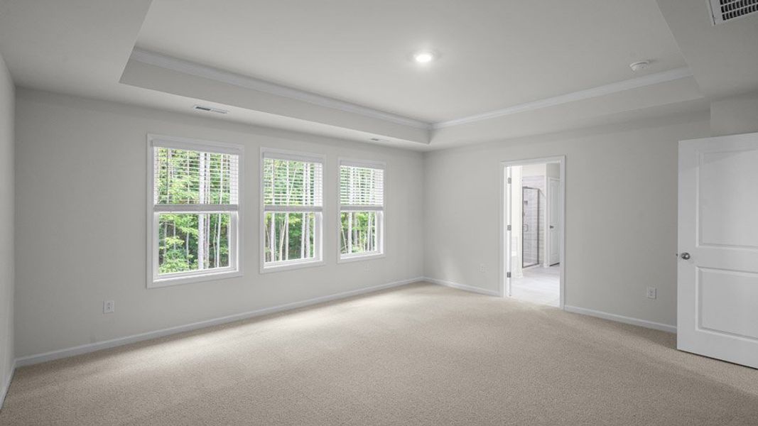 Spacious, unfurnished interior of a new home in Horton Park, Apex (Image 17).