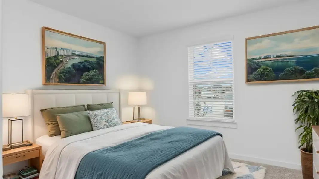 Furnished interior view inside a new home in Tamarron, Fulshear (Image 3).
