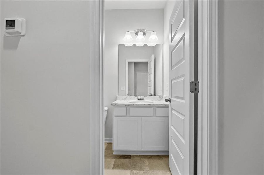 Furnished interior view inside a new home in North Haven, Rome (Image 8).