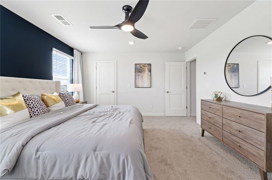 Furnished interior view inside a new home in Southern Hills, McDonough (Image 8).