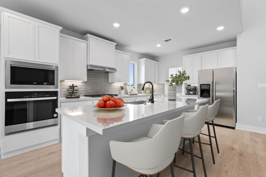 Light & Bright Open Concept Kitchen - Representative Photo