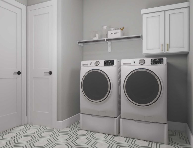 Close-up of interior finishes inside a home in Harvest Green 75′, Richmond (Image 20).