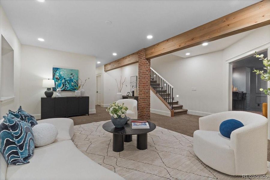 Furnished interior view inside a new home in , Berthoud (Image 31).