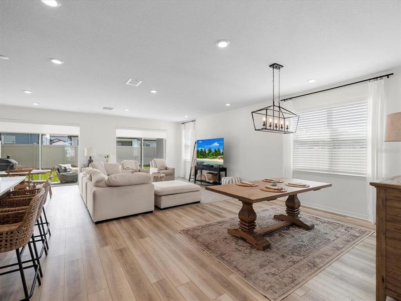 Furnished interior view inside a new home in , Land O' Lakes (Image 32).