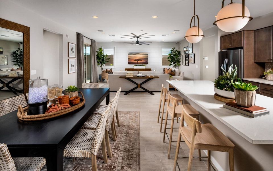 Furnished interior view inside a new home in Alamar, Avondale (Image 5).