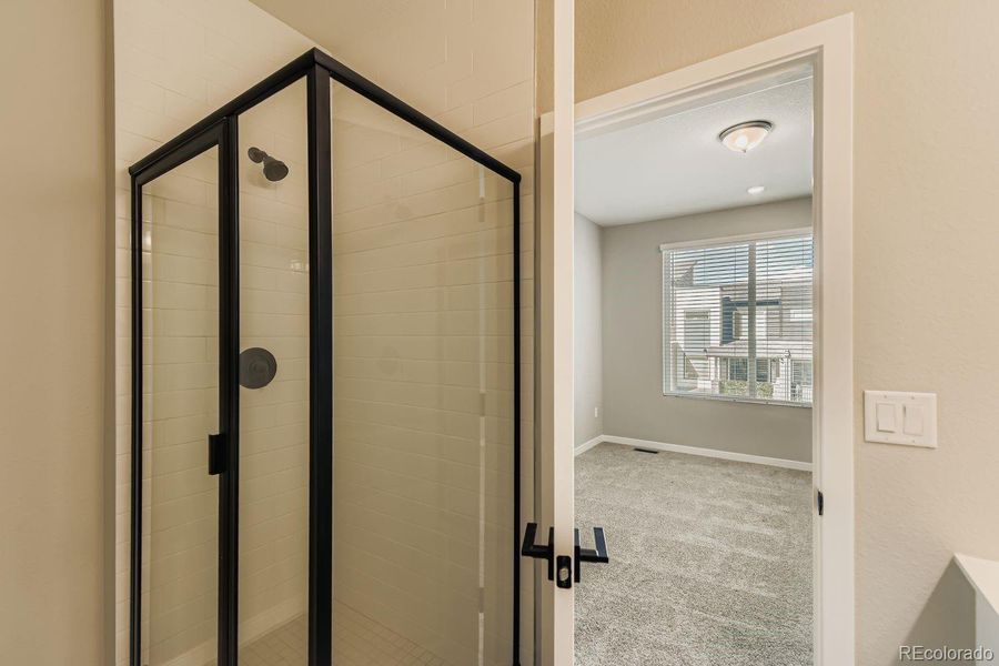 Primary bedroom bathroom shower