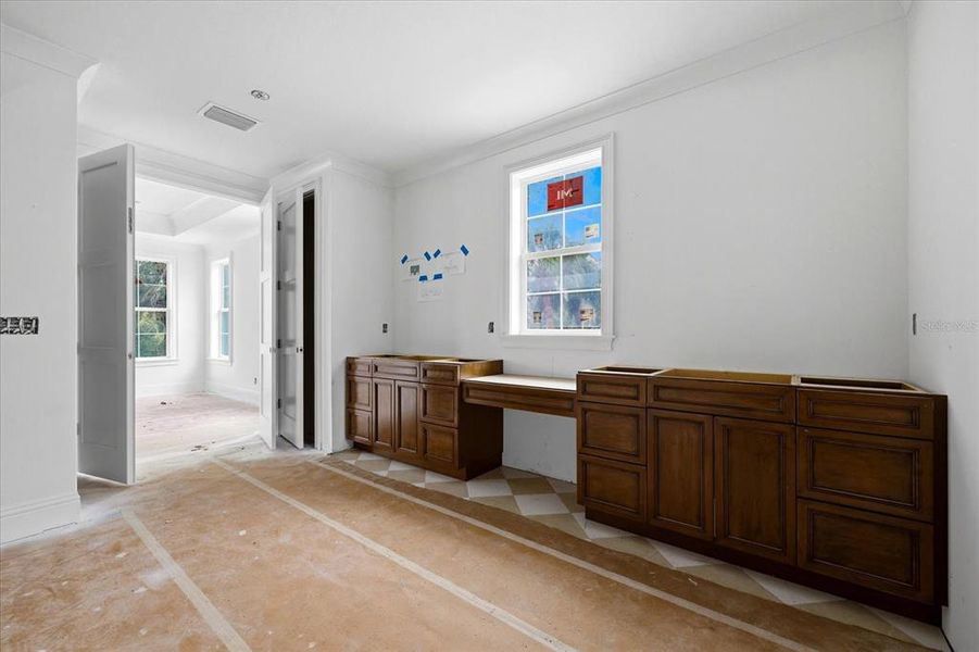 In-progress construction of a new home in , Tampa, FL (Image 53).