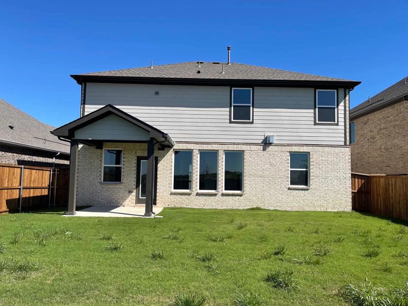 Rear Exterior Design Construction Progress