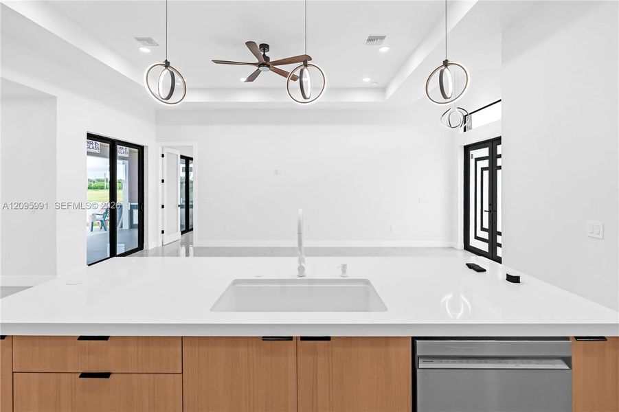 Furnished interior view inside a new home in , Cape Coral (Image 7).