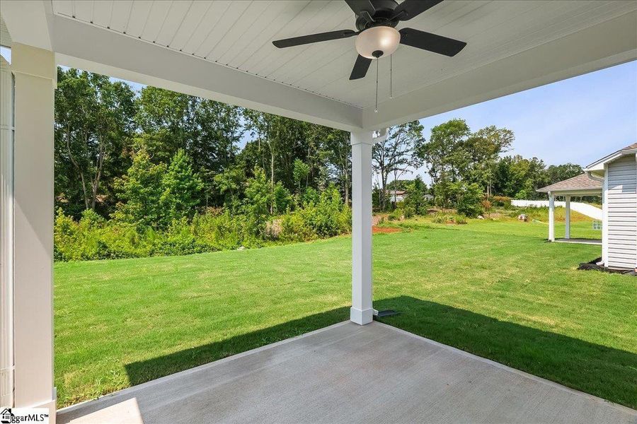 Exterior details and patio area of a home in Lynbrook, Boiling Springs (Image 4). Exterior details and patio area of a home in Lynbrook, Boiling Springs (Image 4).