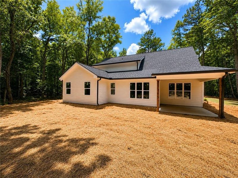 Exterior details and patio area of a home in , Nicholson (Image 3).