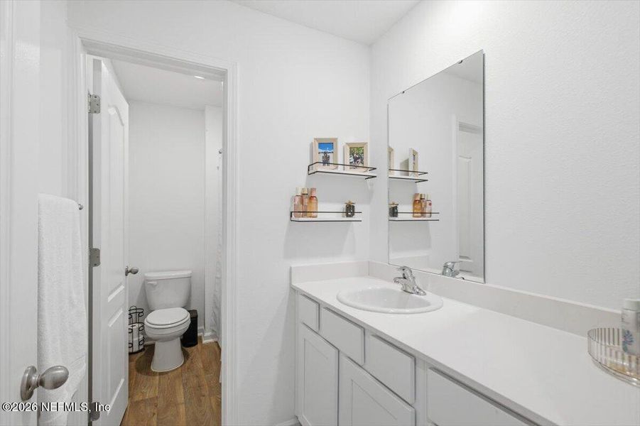 Furnished interior view inside a new home in Ravenswood Village, St. Augustine (Image 15). Furnished interior view inside a new home in Ravenswood Village, St. Augustine (Image 15).