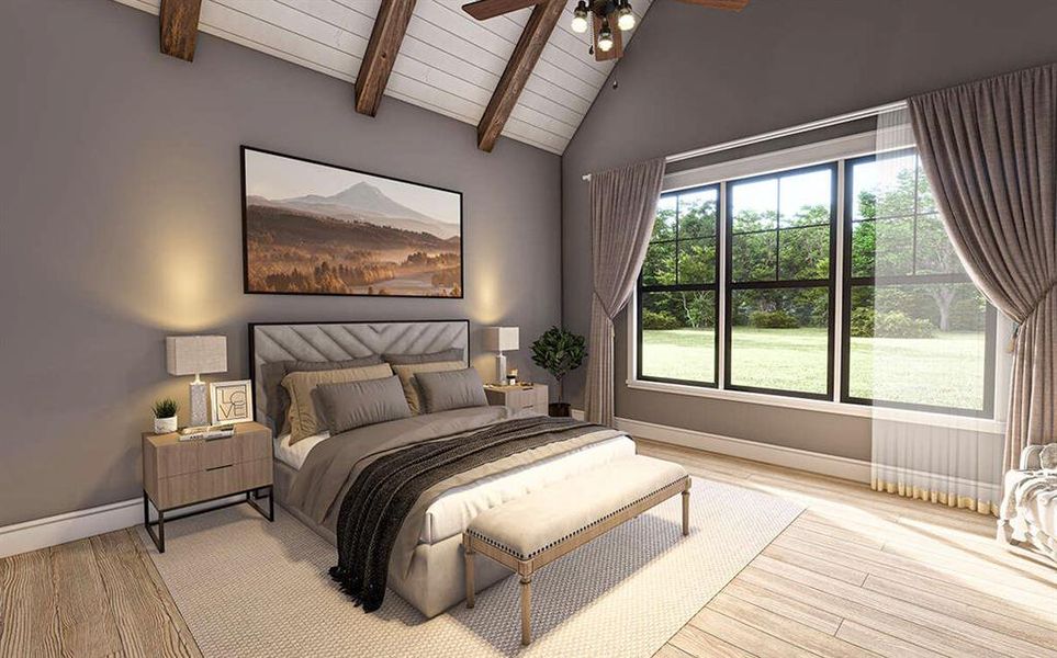 Furnished interior view inside a new home in , Weatherford (Image 16).