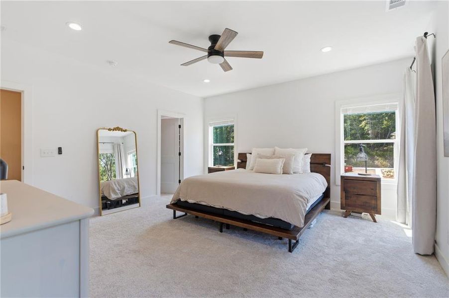 Furnished interior view inside a new home in , Cumming (Image 8).