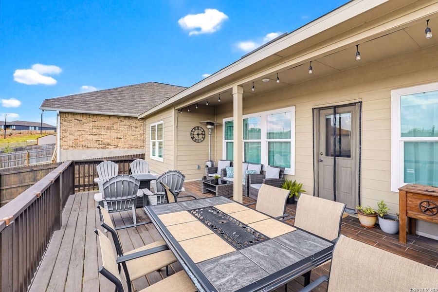 Exterior details and patio area of a home in Hidden Trails, Bulverde (Image 24). Exterior details and patio area of a home in Hidden Trails, Bulverde (Image 24).
