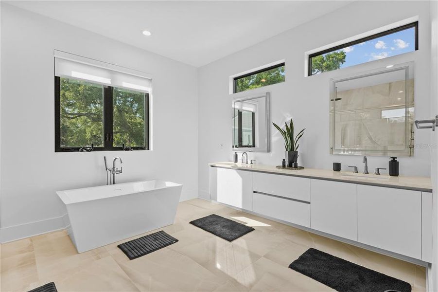 Furnished interior view inside a new home in , Tampa (Image 10). Furnished interior view inside a new home in , Tampa (Image 10).