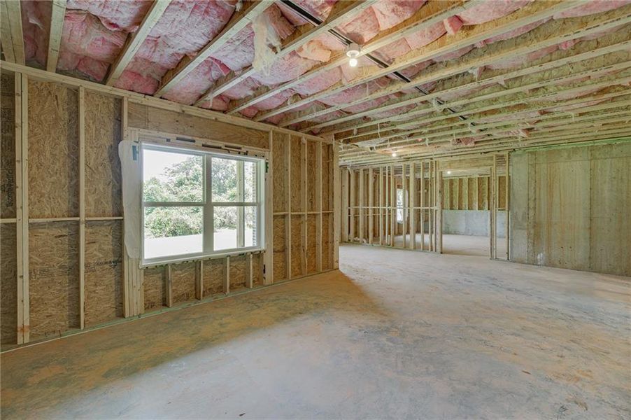 In-progress construction of a new home in , Buford, GA (Image 55).