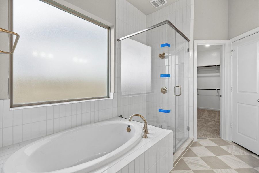 Furnished interior view inside a new home in Sienna 45', 50', Missouri City (Image 9).