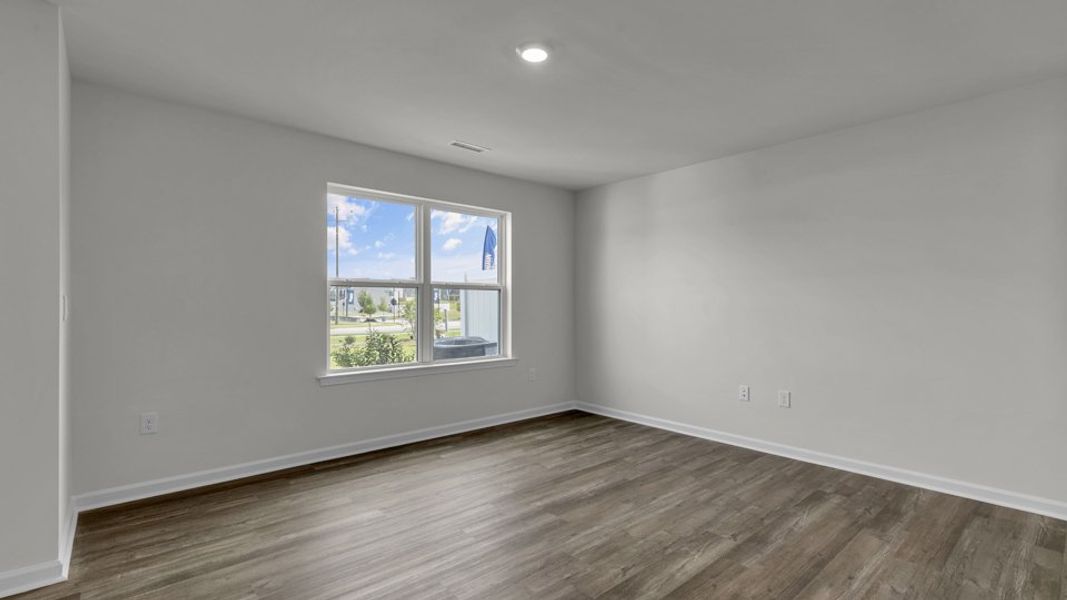 Spacious, unfurnished interior of a new home in The Townes at Belle Grove, Wendell (Image 10). Spacious, unfurnished interior of a new home in The Townes at Belle Grove, Wendell (Image 10).