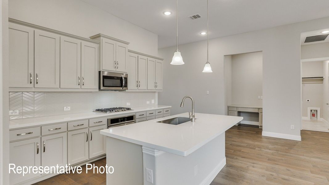 Furnished interior view inside a new home in Solterra Texas, Mesquite (Image 5). Furnished interior view inside a new home in Solterra Texas, Mesquite (Image 5).