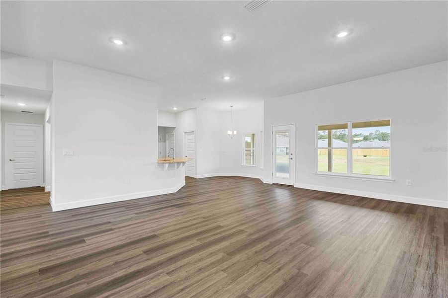 Spacious, unfurnished interior of a new home in The Preserve at Laurel Lake, Lake City (Image 45).