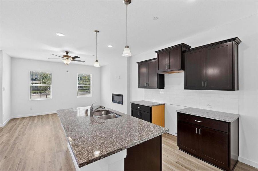 Furnished interior view inside a new home in Solterra Texas, Mesquite (Image 13).