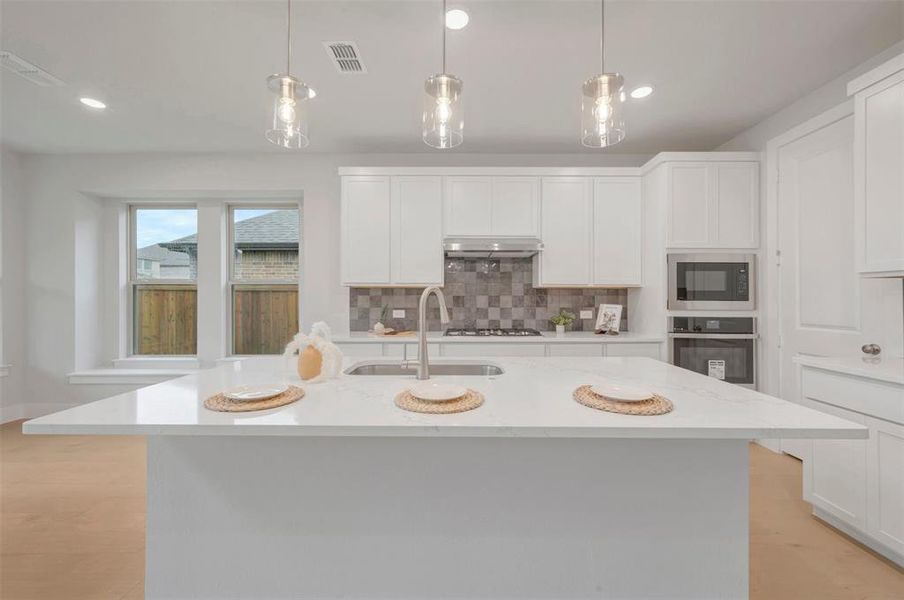 Furnished interior view inside a new home in Lilyana, Celina (Image 12). Furnished interior view inside a new home in Lilyana, Celina (Image 12).
