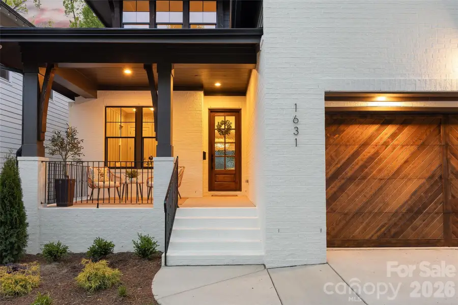 Exterior details and patio area of a home in , Charlotte (Image 29).