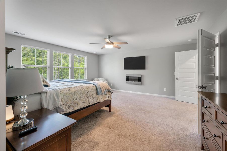 Furnished interior view inside a new home in , Johns Island (Image 45).
