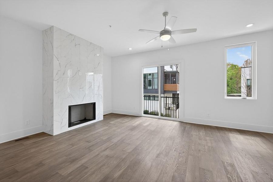 Spacious, unfurnished interior of a new home in , Decatur (Image 42).
