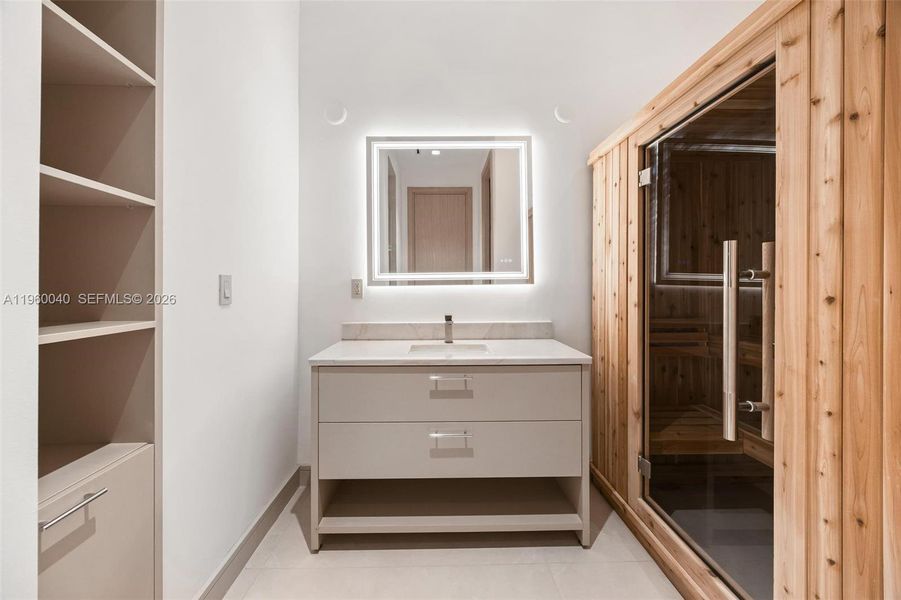 Furnished interior view inside a new home in , Miami (Image 54). Furnished interior view inside a new home in , Miami (Image 54).