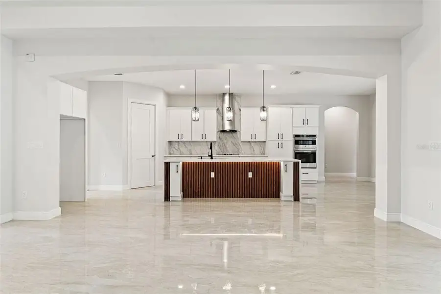 Furnished interior view inside a new home in , Trinity (Image 5).