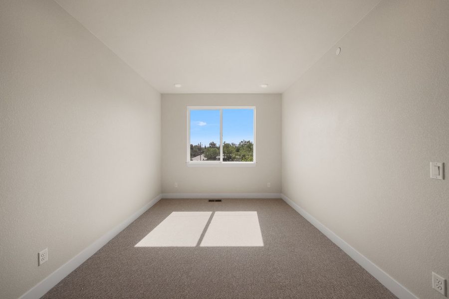 Spacious, unfurnished interior of a new home in Berkeley Villas, Denver (Image 26). Spacious, unfurnished interior of a new home in Berkeley Villas, Denver (Image 26).