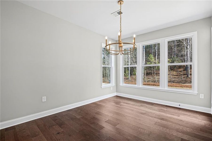 Spacious, unfurnished interior of a new home in Governor’s Preserve, Canton (Image 27).