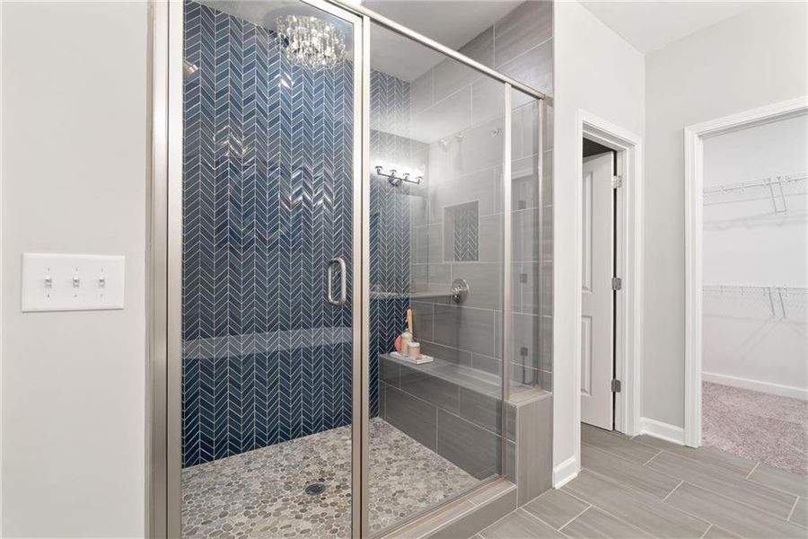 Furnished interior view inside a new home in Devin's Shire - A Kennesaw Tradition, Kennesaw (Image 13).