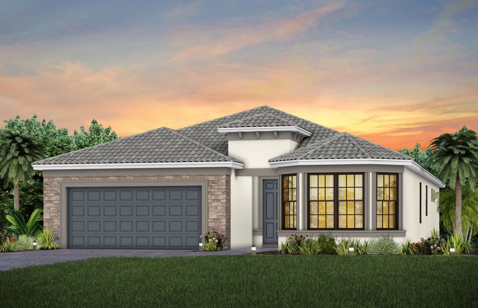 Exterior FM3 with stone