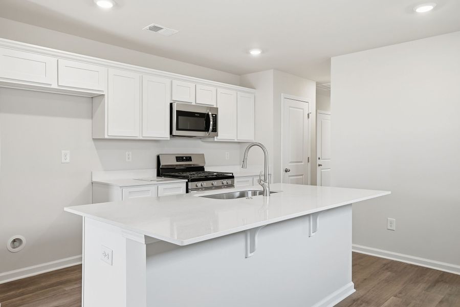 Furnished interior view inside a new home in South Welcome, Greenville (Image 8).