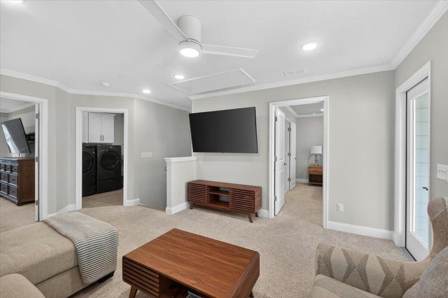 Furnished interior view inside a new home in , Johns Island (Image 37). Furnished interior view inside a new home in , Johns Island (Image 37).