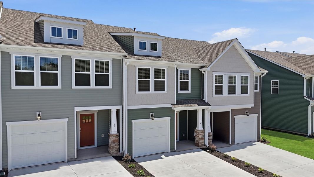 Stylish front elevation with accomplished design and high standards throughout by DRB Homes Stylish front elevation with accomplished design and high standards throughout by DRB Homes