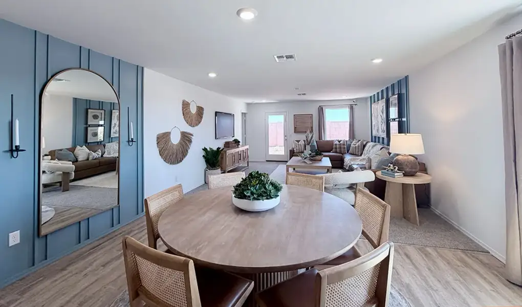 Representative furnished interior of a home built from the Ember - T30E by D.R. Horton in Sorrel Ridge Estates, Tucson (Image 18). Representative furnished interior of a home built from the Ember - T30E by D.R. Horton in Sorrel Ridge Estates, Tucson (Image 18).
