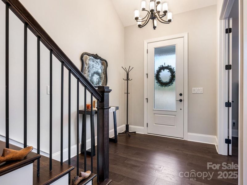 1st Flr, Foyer; Bdrm or Office/Den to the right