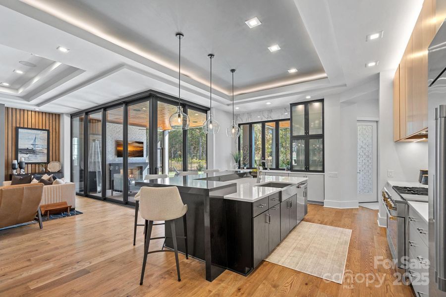 Furnished interior view inside a new home in , Davidson (Image 13).