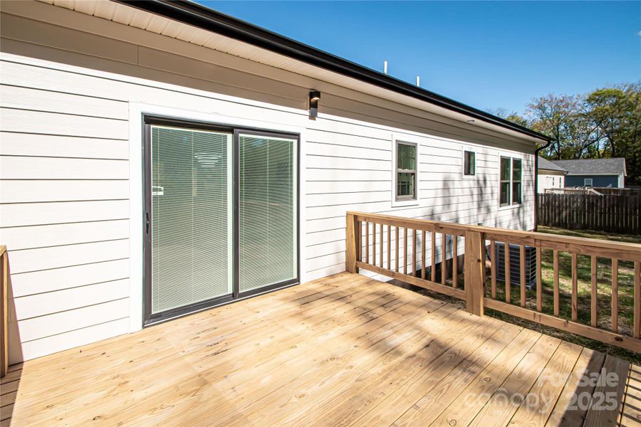 Exterior details and patio area of a home in , Chester (Image 20).